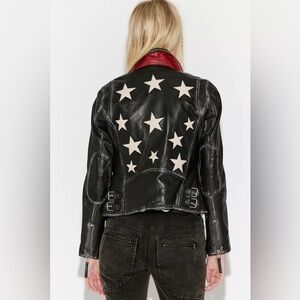 Free People x Mauritius Christy Moto Jacket